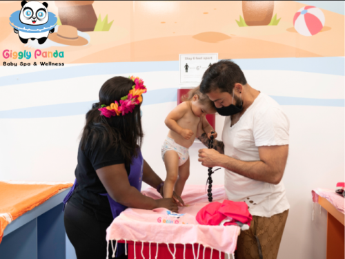 Giggly Panda Baby Spa is the best baby spa wellness center in Brampton, you can receive chiropractic, hydrotherapy, and massage treatments for 1-month to 36 months old babies. Come to our spa center to improve your baby's immune system, health, and growth. See more details at https://gigglypanda.com